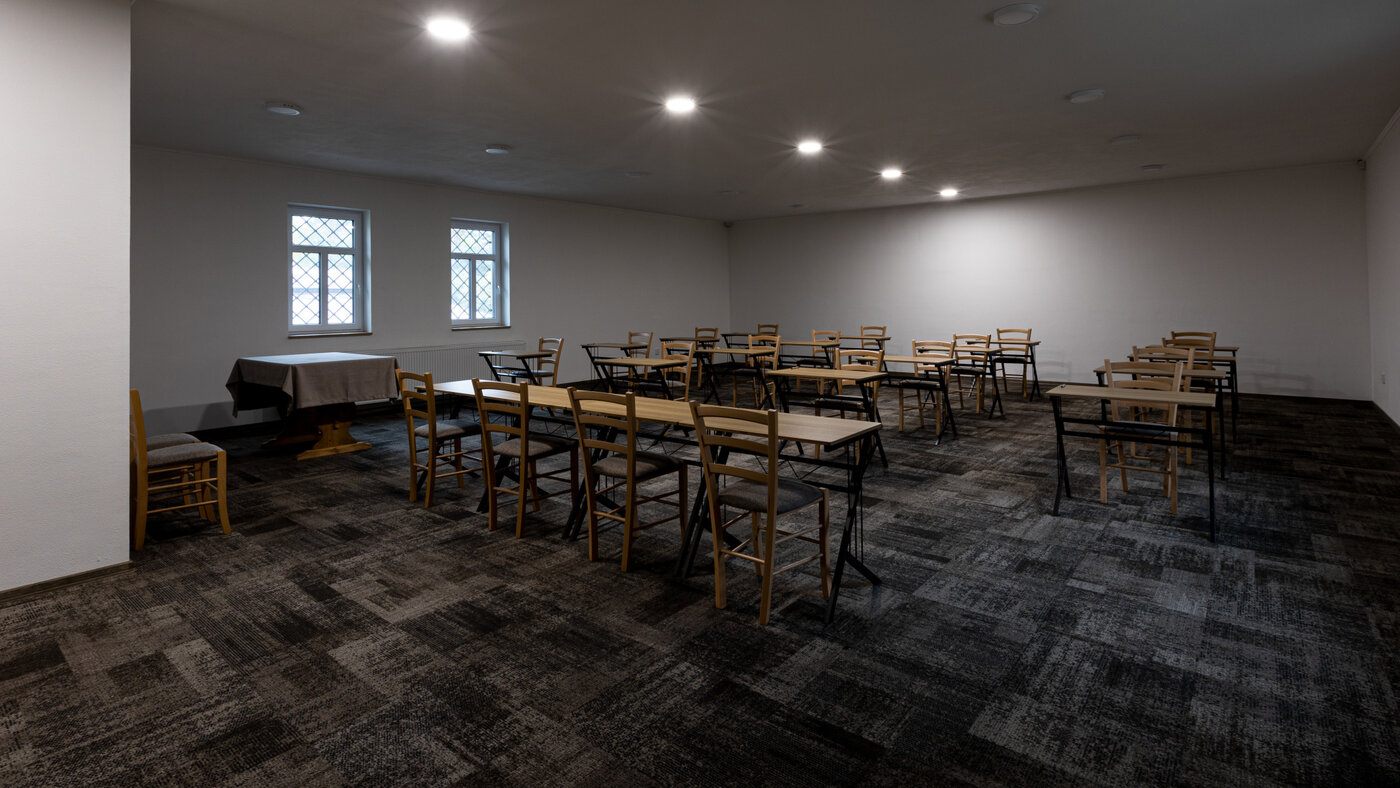 Klassenzimmer Shooting centre – seven mountains